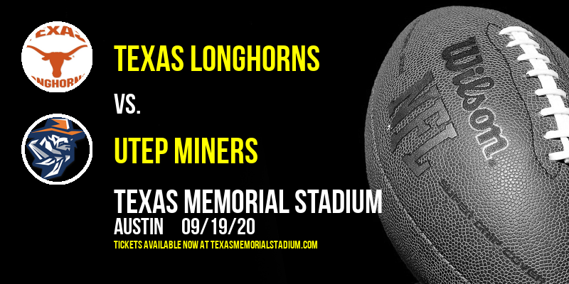 Texas Longhorns vs. UTEP Miners at Texas Memorial Stadium