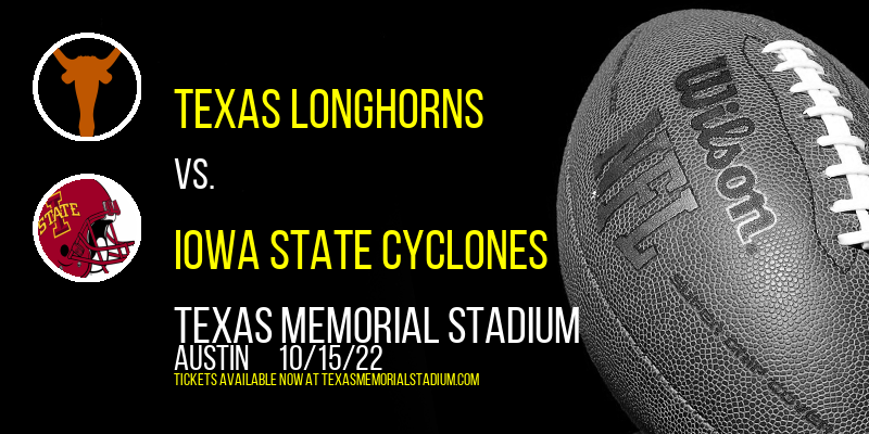 Texas Longhorns vs. Iowa State Cyclones at Texas Memorial Stadium tickets Texas Longhorns vs. Iowa State Cyclones at Texas Memorial Stadium