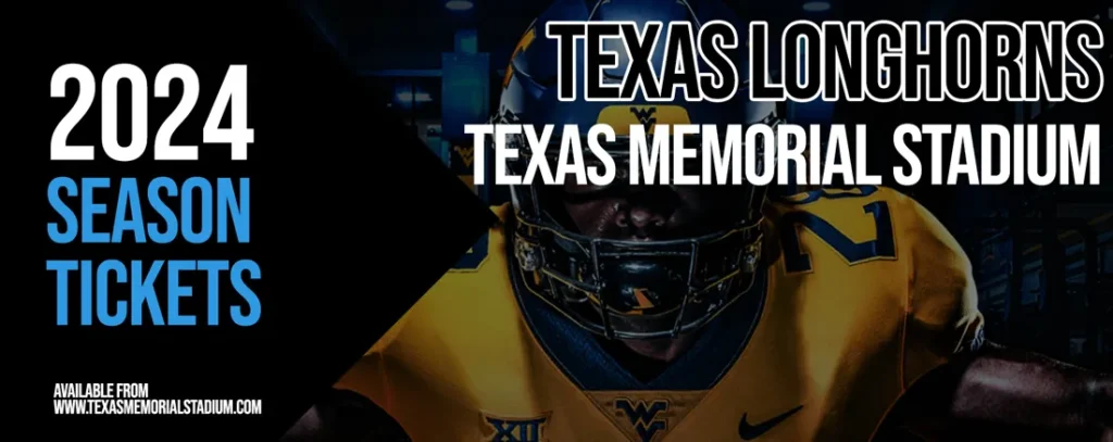 Texas Longhorns Football 2024 Season Tickets at Darrell K. Royal Memorial Stadium